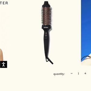 1.5" Amika blowout babe thermal brush